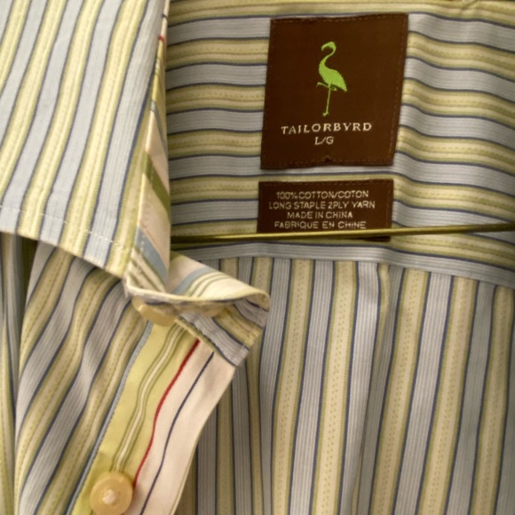 Tailorbyrd long sleeve spread collar shirt - Picture 2 of 6